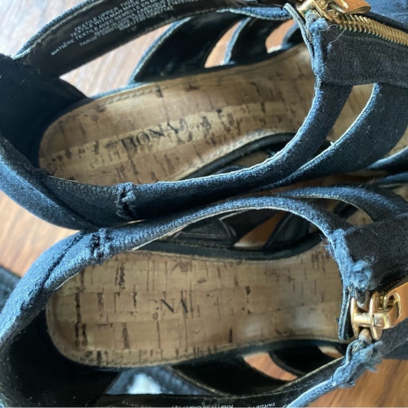 Merona size 7 wedge sandals - Picture 9 of 9